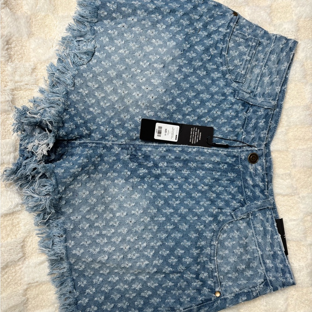 Fashion Nova Blue Jean Shorts